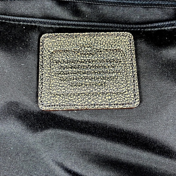 Coach Chicago Ellis Metallic Bronze Pebble Leather Large Tote Bag - Picture 9 of 16